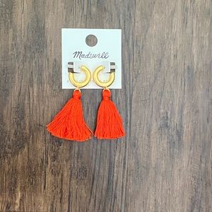 Madewell lantern tassel earring